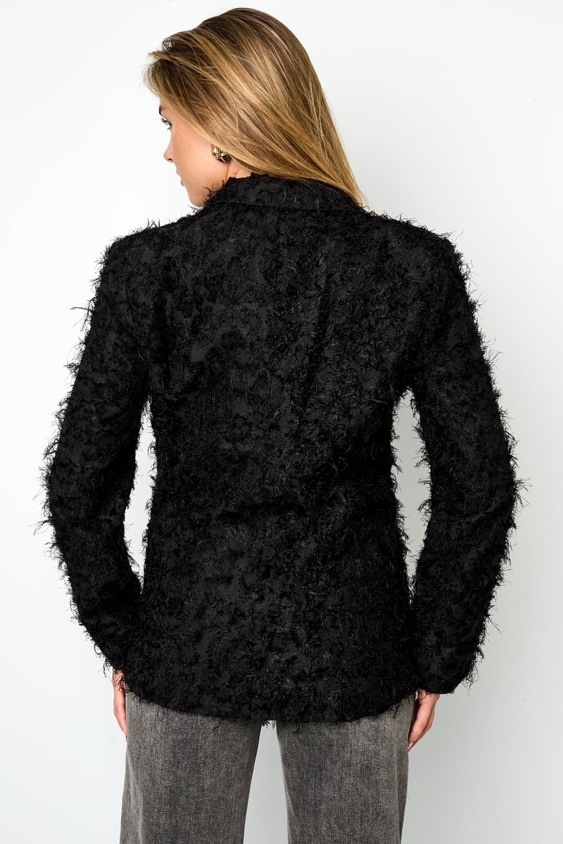 Gestructureerde blazer