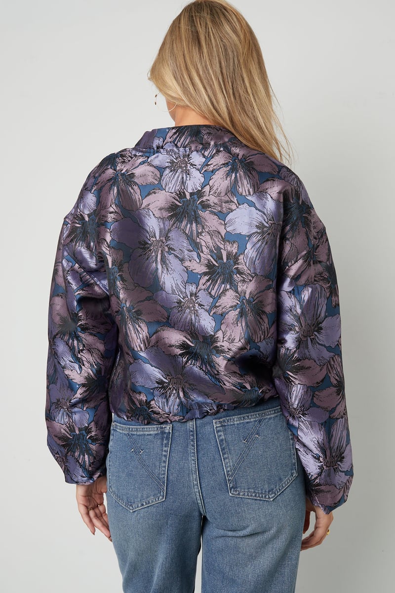 Bloemen jas