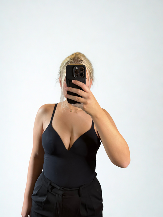 Zwarte body FashionbyDH
