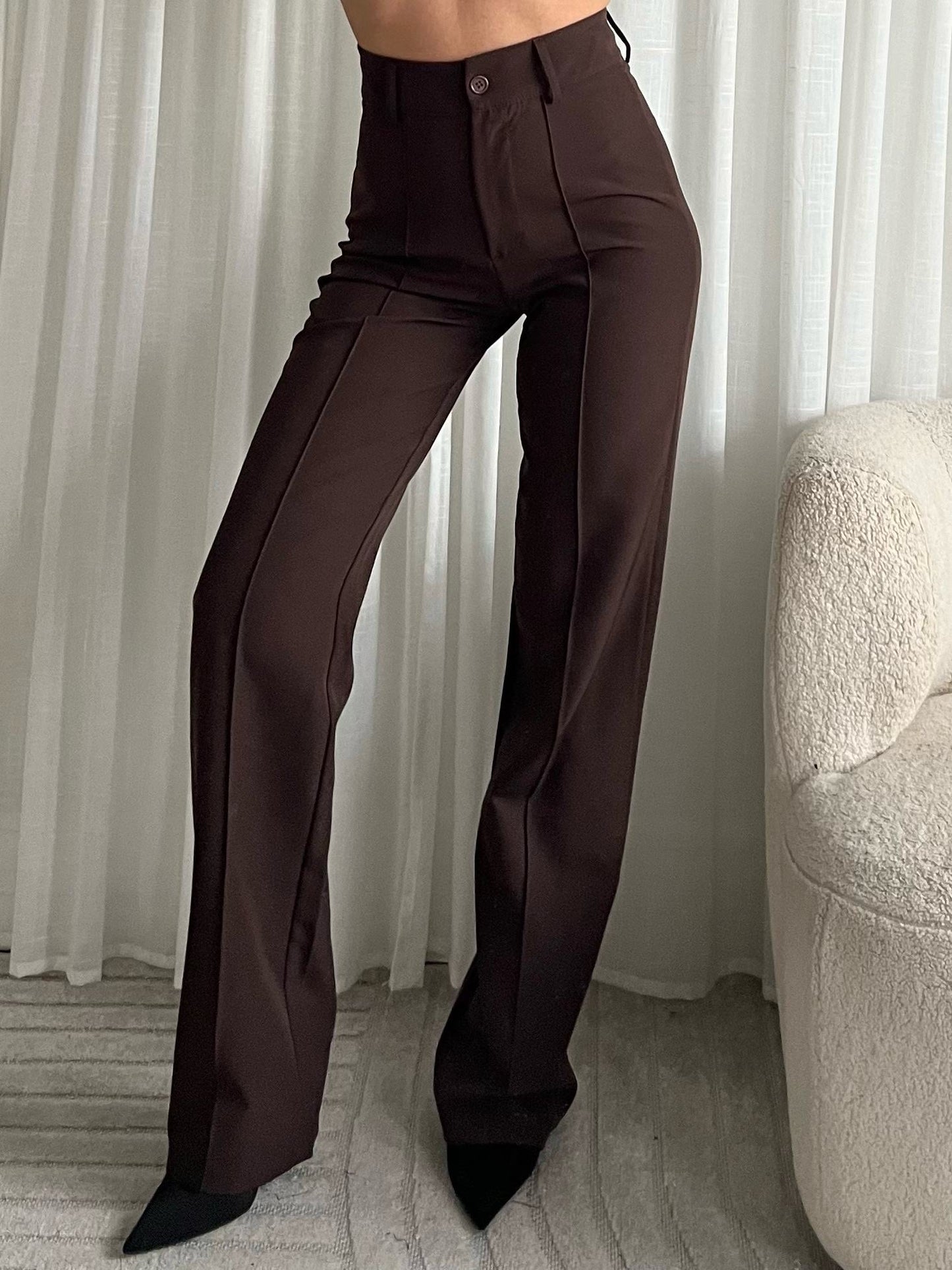 Bruine pantalon FashionbyDH